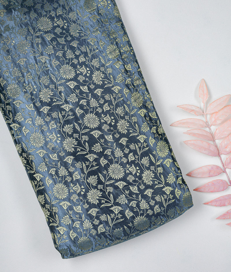 Semi Silk brocade Fabric
