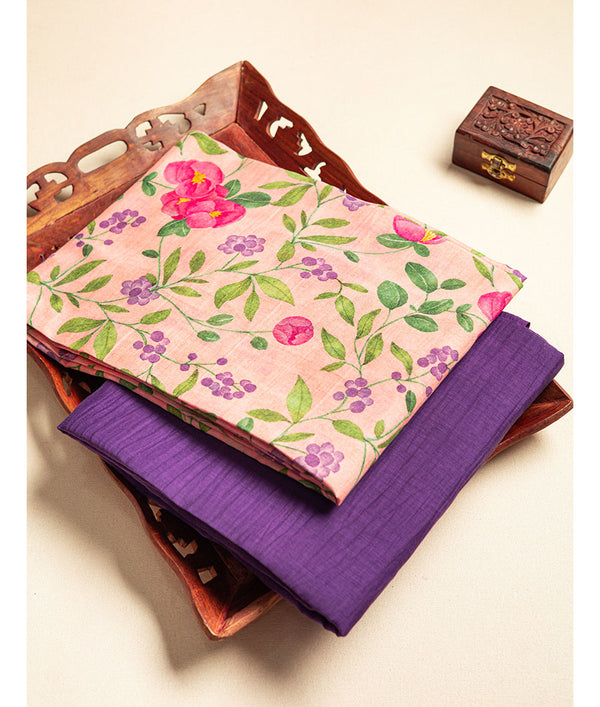 Pure Malai chanderi Mix and match