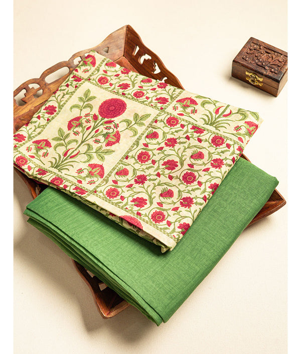 Pure Malai chanderi Mix and match