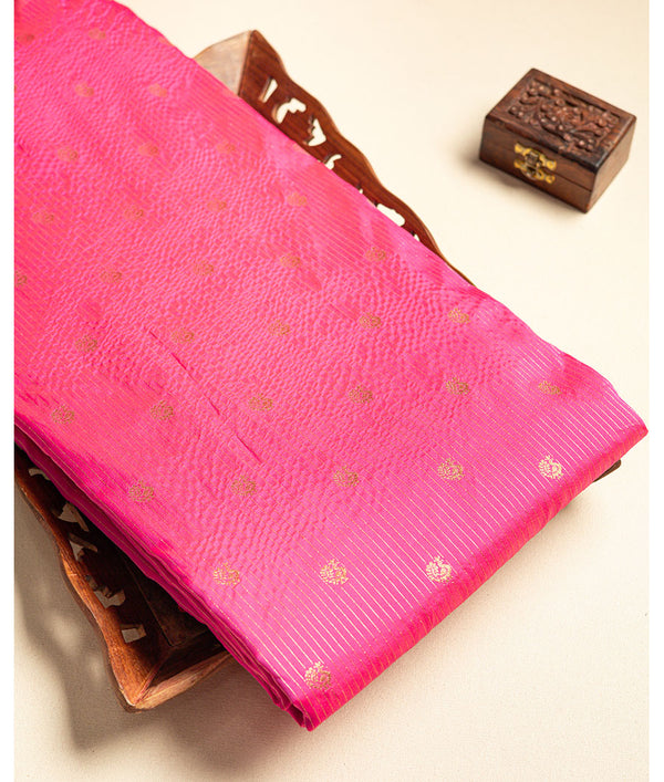 SEMI BROCADE SILK FABRIC