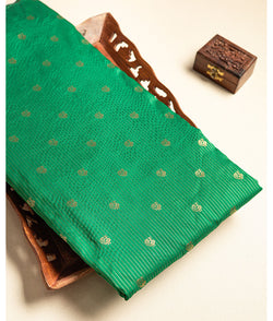 SEMI BROCADE SILK FABRIC