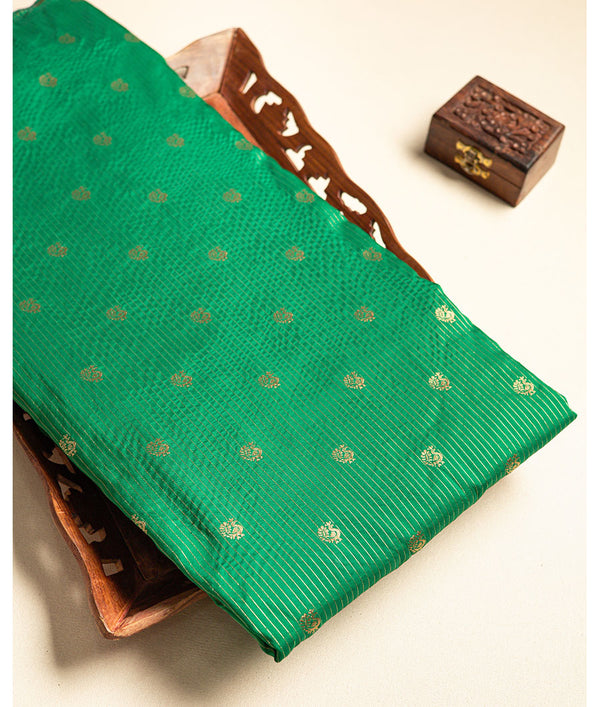 SEMI BROCADE SILK FABRIC