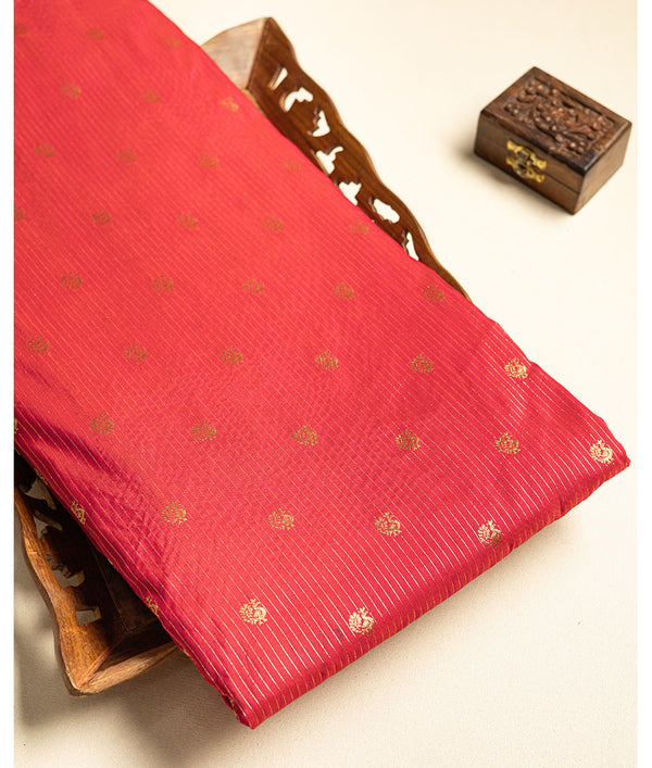 SEMI BROCADE SILK FABRIC