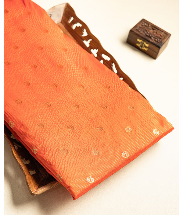 SEMI BROCADE SILK FABRIC