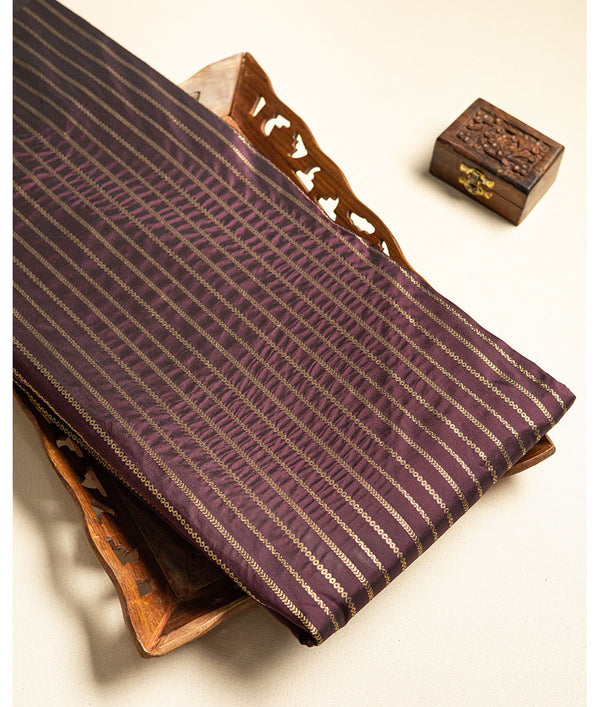 SEMI BROCADE SILK FABRIC