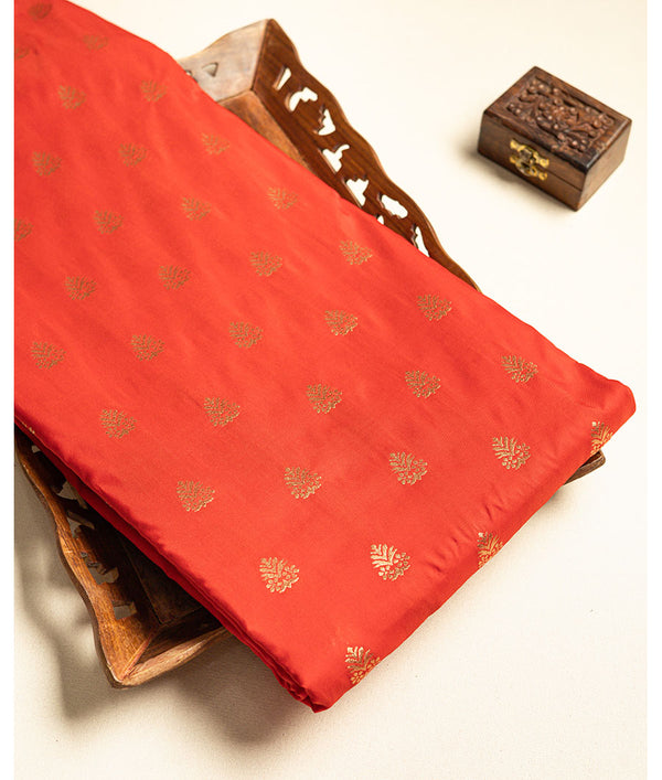 SEMI BROCADE SILK FABRIC