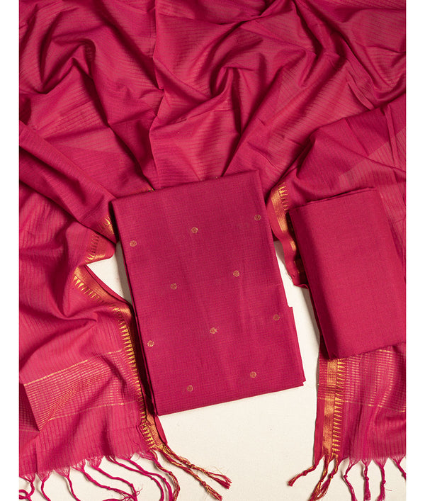 PURE COTTON LUREX SUIT SET