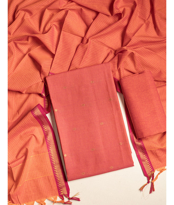 PURE COTTON LUREX SUIT SET