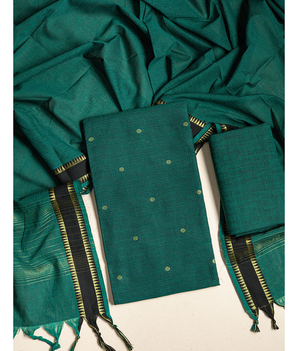 PURE COTTON LUREX SUIT SET