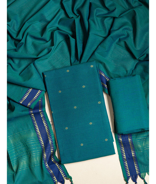 PURE COTTON LUREX SUIT SET