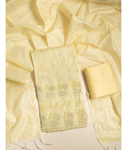 KOTA SILK EMBROIDERY 3 PIECE SUIT SET