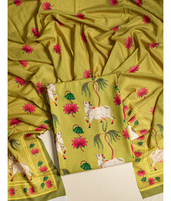 PICHWAI SILK 2 PIECE SUIT SET