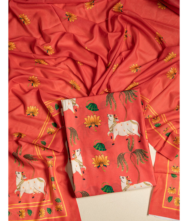 PICHWAI SILK 2 PIECE SUIT SET