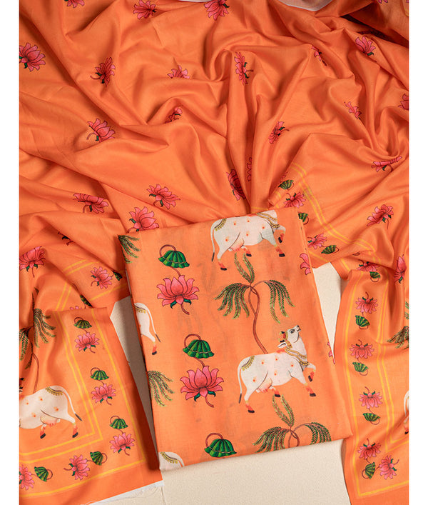 PICHWAI SILK 2 PIECE SUIT SET