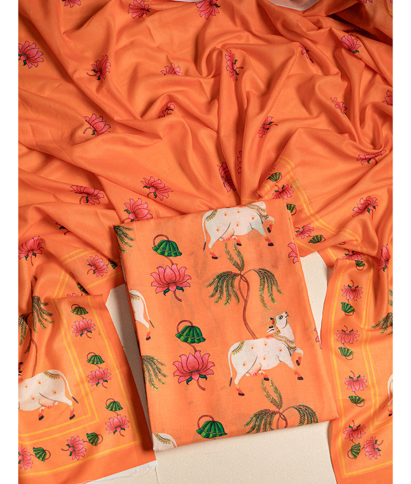 PICHWAI SILK 2 PIECE SUIT SET