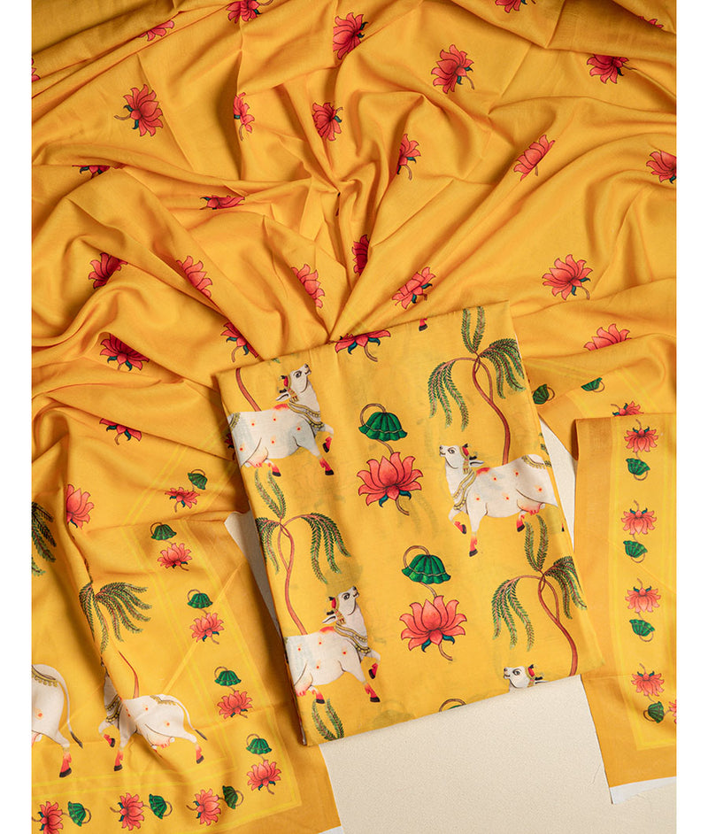 PICHWAI SILK 2 PIECE SUIT SET