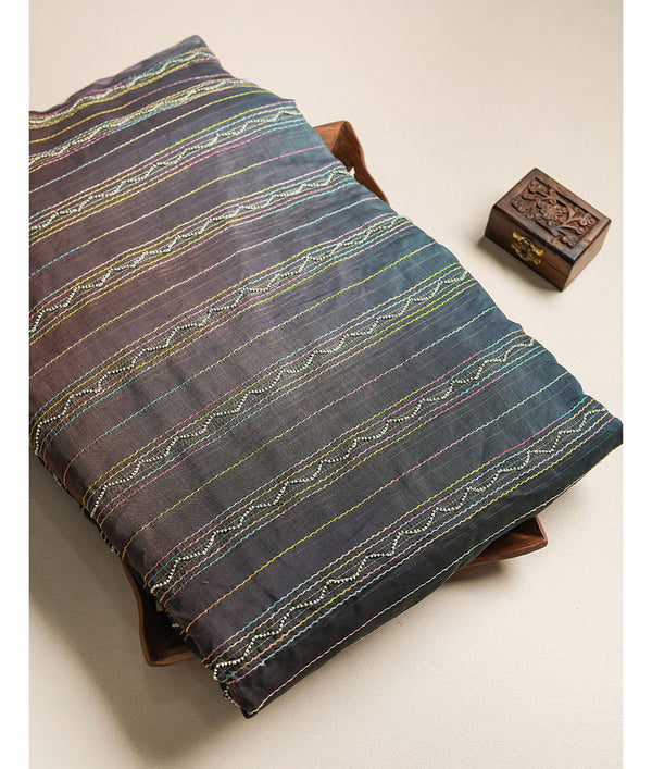PURE MALAI CHANDERI FABRIC