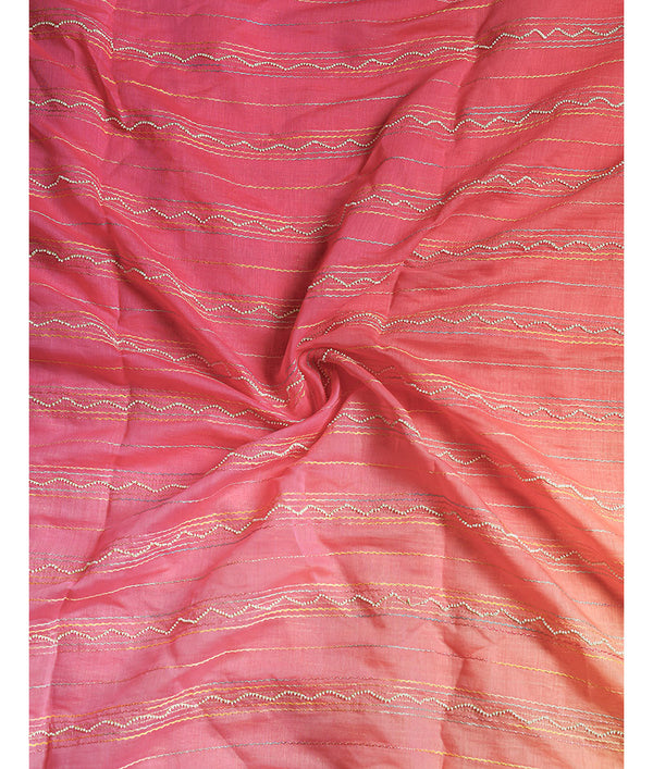 PURE MALAI CHANDERI FABRIC