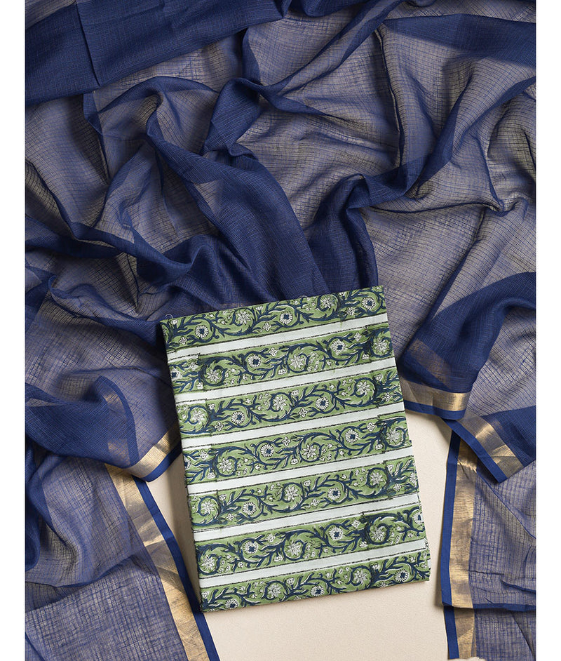 COTTON 2 PIECE SUIT SET