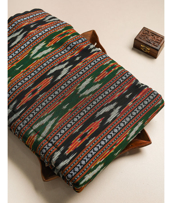 COTTON MULTI IKAT FABRIC