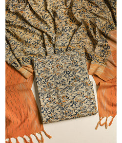 COTTON KALAMKARI 2 PIECE SUIT SET