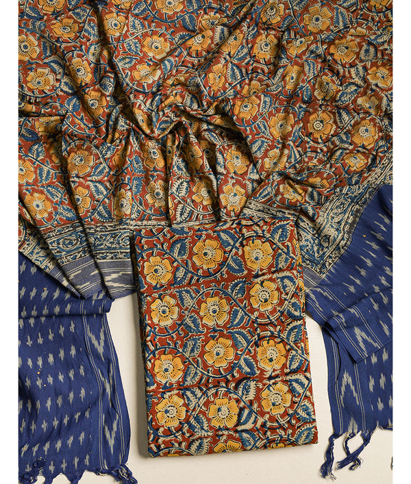 COTTON KALAMKARI 2 PIECE SUIT SET