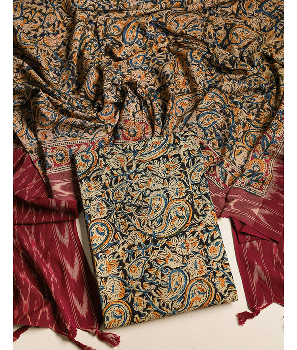 COTTON KALAMKARI 2 PIECE SUIT SET