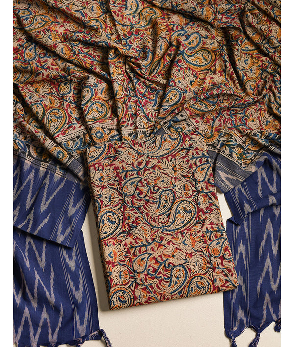 COTTON KALAMKARI 2 PIECE SUIT SET