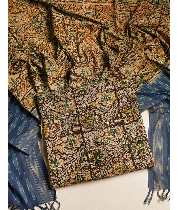 COTTON KALAMKARI 2 PIECE SUIT SET