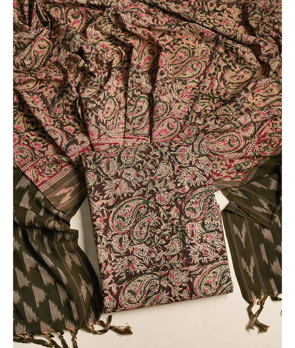 COTTON KALAMKARI 2 PIECE SUIT SET