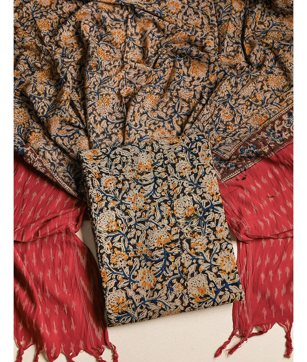 COTTON KALAMKARI 2 PIECE SUIT SET