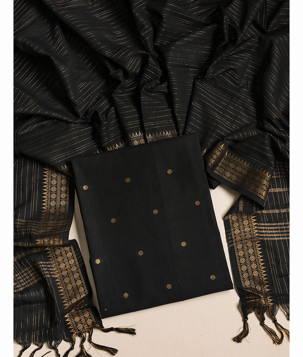 COTTON LUREX 2 PIECE SUIT SET