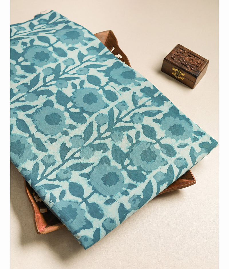 Cotton Handblock printed fabric