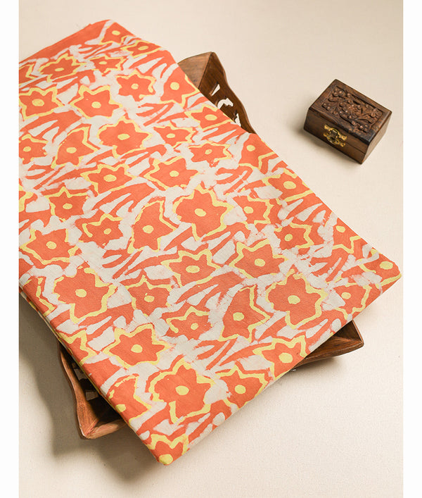 Cotton Handblock Printed Fabric