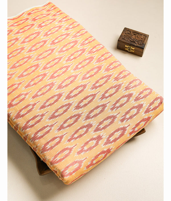 Azo free Pure cotton Ikat fabric