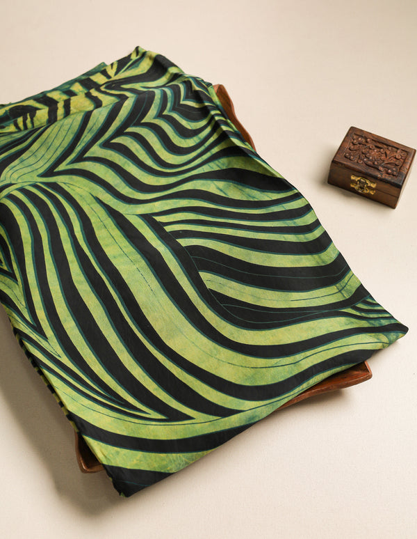 PURE MODAL SILK VANASPATI PRINTED FABRIC