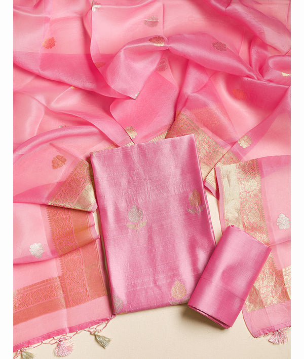 PURE BANARASI HANDLOOM SUIT SET