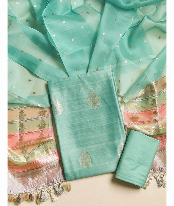 PURE BANARASI HANDLOOM SUIT SET