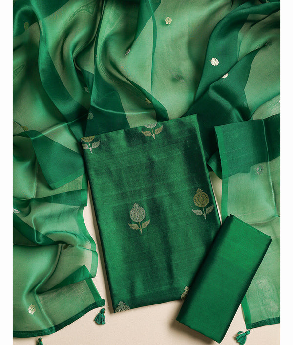 PURE BANARASI HANDLOOM SUIT SET