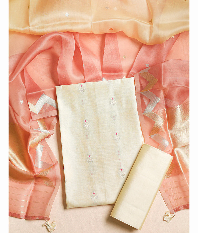 PURE BANARASI HANDLOOM SUIT SET