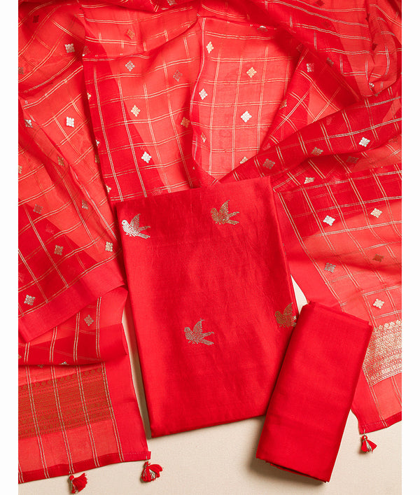 PURE BANARASI HANDLOOM SUIT SET