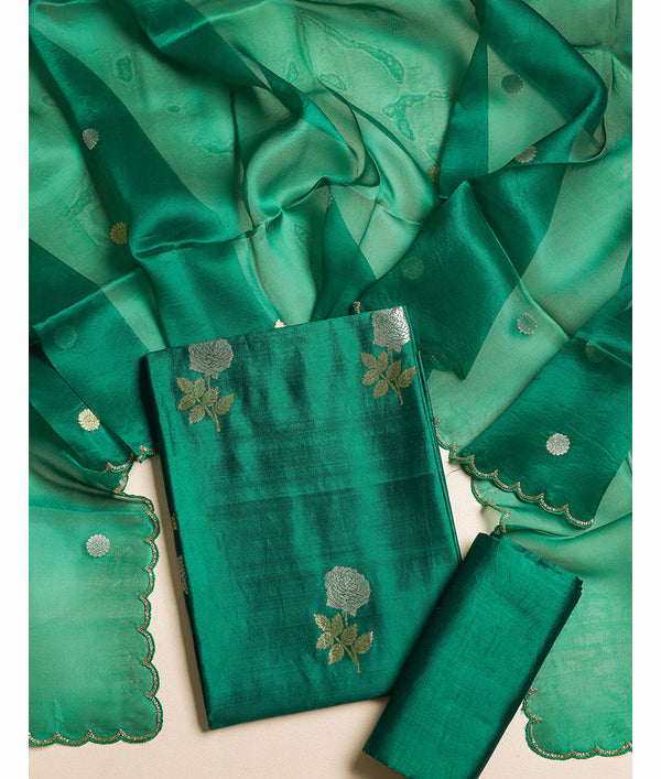 PURE BANARASI HANDLOOM SUIT SET