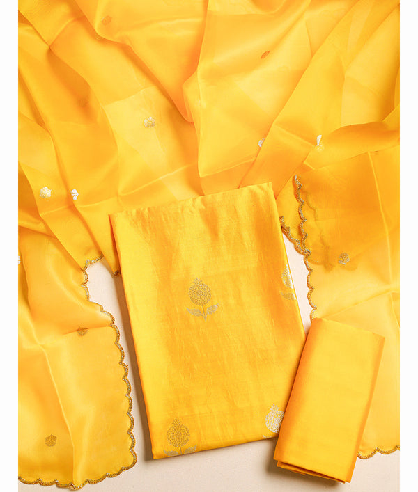 PURE BANARASI HANDLOOM SUIT SET