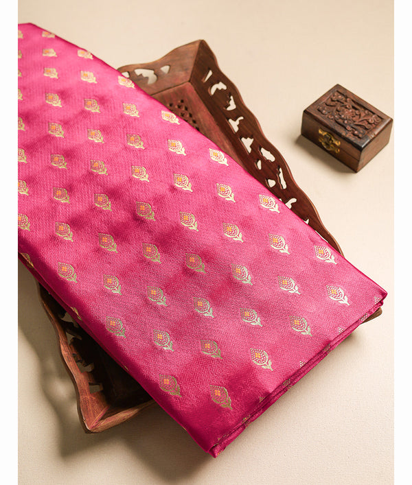 PURE HANDLOOM KATAN SILK FABRIC