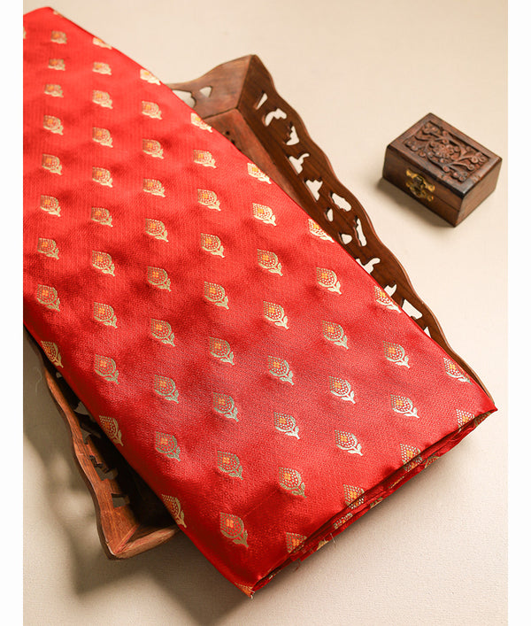 PURE HANDLOOM KATAN SILK FABRIC