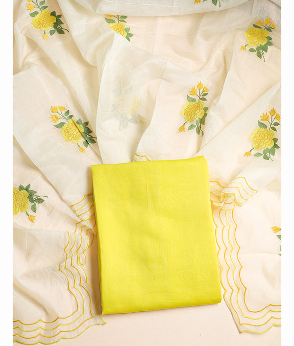 MUL CHANDERI 2 PIECE SUIT SET