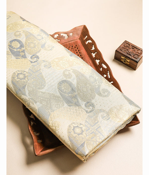 PURE BROCADE SILK FABRIC