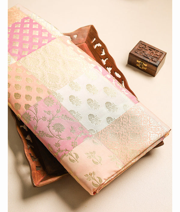 PURE BROCADE SILK FABRIC