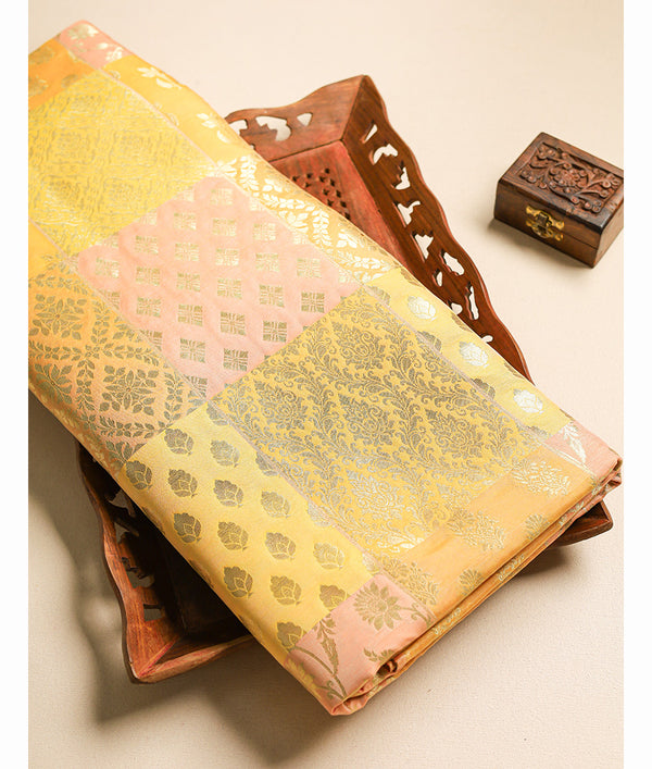 PURE BROCADE SILK FABRIC