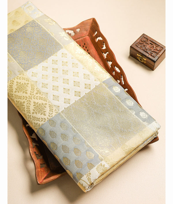 PURE BROCADE SILK FABRIC